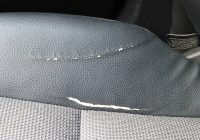 How to Repair a Small Tear in Leather Car Seat: A Step-by-Step Guide